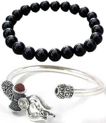 HouseOfCommon Brass, Stone, Crystal, Plastic, Alloy Bracelet(Pack of 2)