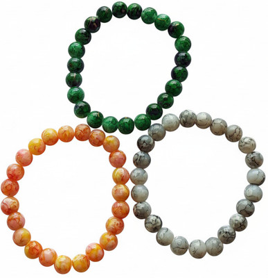SHESHINE Glass Bangle(Pack of 3)
