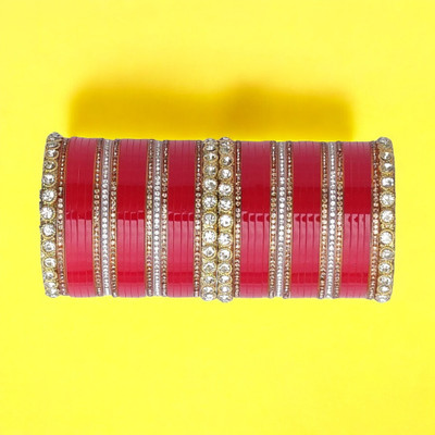 SRKBS Plastic Bangle Set(Pack of 42)