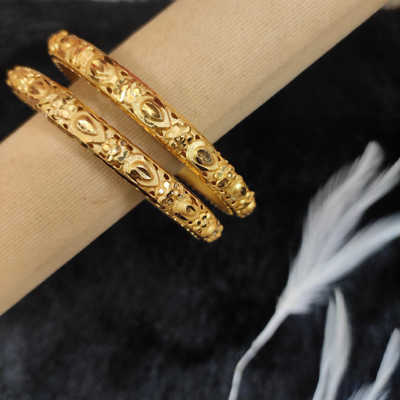 Ashia Retails Alloy Bangle Set(Pack of 2)