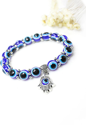YELLOW CHIMES Metal Beads Charm Bracelet