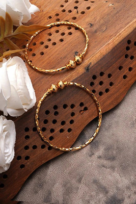 Gemini Creation Alloy Gold-plated Cuff(Pack of 2)