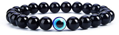 Ridhi Fashion Evil Eye, Black Obsidian Bracelet