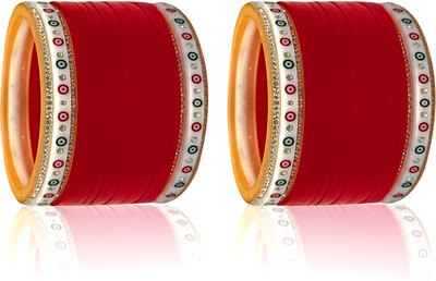 beutifly Plastic Bangle Set(Pack of 2)