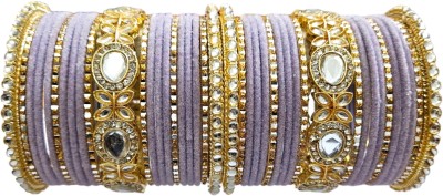 TBK Brass, Alloy Gold-plated Bangle Set(Pack of 42)