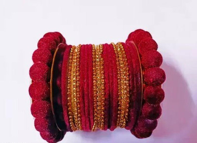 ZADLAXAR Metal Zircon Bangle Set