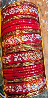 Virajal tech Lac Bangle Set