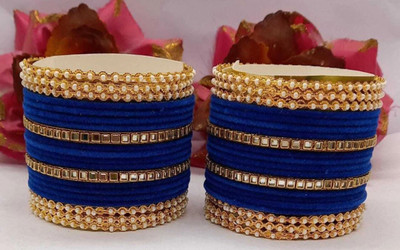 RENOY Metal Bangle Set(Pack of 40)