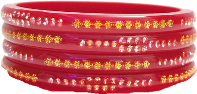 hand kkrafts Plastic Bangle Set(Pack of 4)