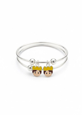 Lakhdatar and Sons Jewellers Sterling Silver Sterling Silver Bracelet(Pack of 2)