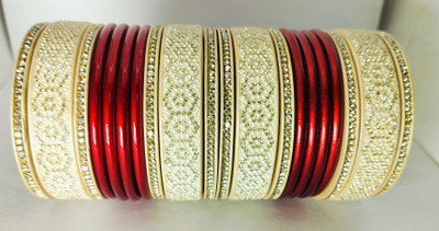 Ladiesstop Lac Bangle Set(Pack of 9)