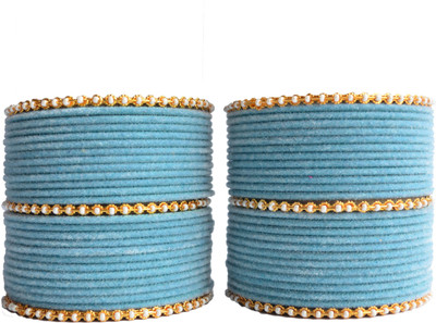 Nexteesh Metal Zircon Bangle Set(Pack of 54)