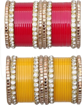 SRKBS Plastic Bangle Set(Pack of 10)