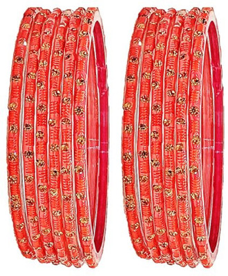 LYBASHINE Glass Gold-plated Bangle Set