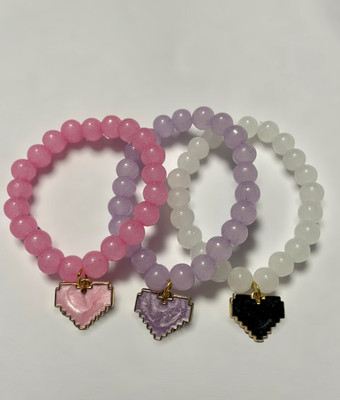 Ennygacessories Crystal Bracelet(Pack of 3)