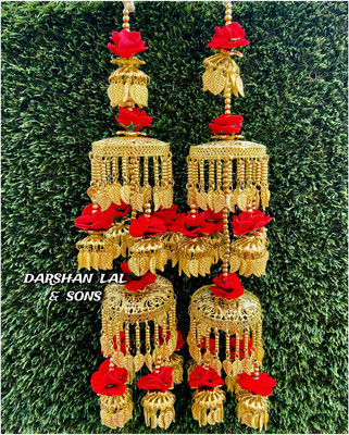 darshan lal and sons Brass Gold-plated Kalire(Pack of 2)