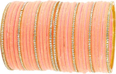 NMII Glass Zircon Bangle Set(Pack of 32)