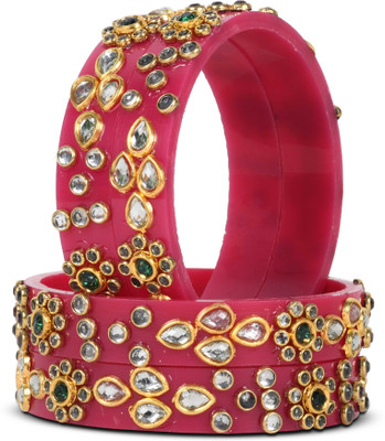 Bridal Plastic Bangle Set(Pack of 2)