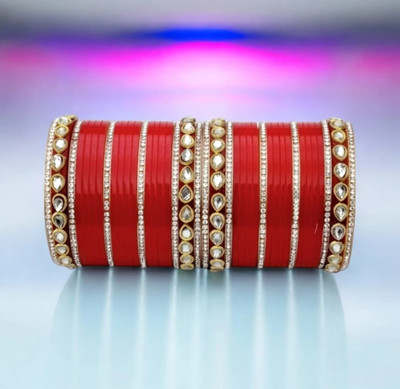 Ha Meem Plastic Bangle Set(Pack of 40)