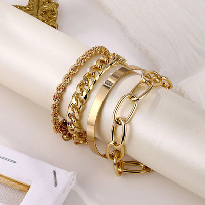 Jewels Galaxy Alloy Bracelet Set(Pack of 3)