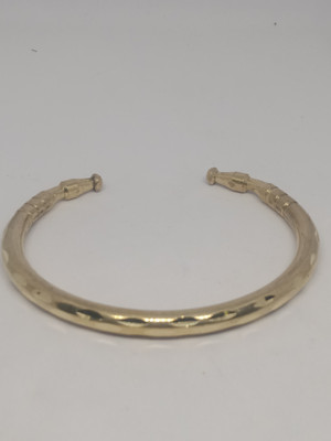Ishanvi Creations Brass Gold-plated Kada