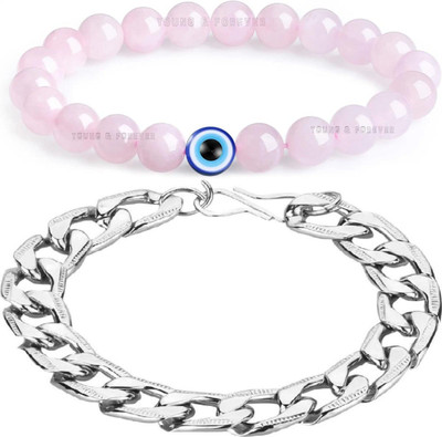 IKONKARR Crystal, Alloy Bracelet(Pack of 2)