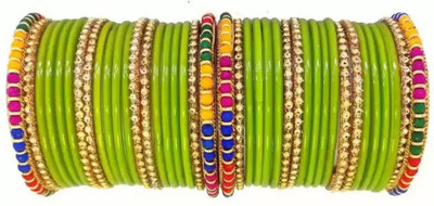 DURGANSH Glass Bangle Set(Pack of 40)