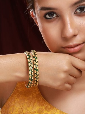 Priyaasi Brass Bangle Set(Pack of 4)