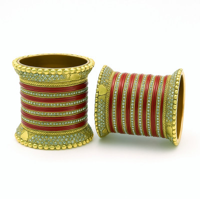 Radha Rani Plastic, Alloy Chudas(Pack of 10)