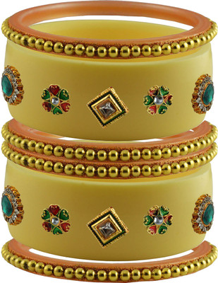 maya fashion Brass Bangle Set(Pack of 6)