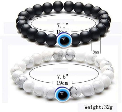 IKONKAR Glass Bracelet(Pack of 2)