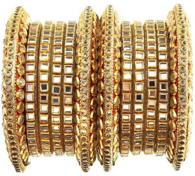 Mitwa Plastic Zircon Bangle Set(Pack of 14)