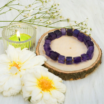 Calminds Amethyst, Crystal Crystal Bracelet