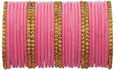 ARENTERPRISES Glass Bangle Set(Pack of 32)