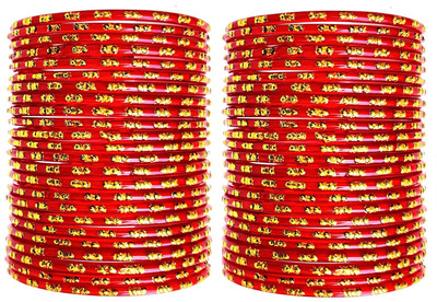 ZUMKA Glass Bangle Set(Pack of 48)