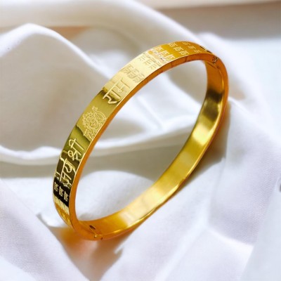 MYKI Stainless Steel Gold-plated Bangle