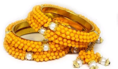 ZADLAXAR Metal Bangle Set(Pack of 4)