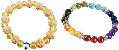 AdvaitEtp Stone Crystal Bracelet(Pack of 2)