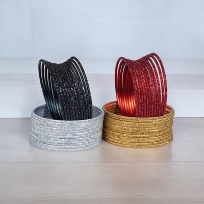 Ink innaka Metal Bangle Set(Pack of 48)
