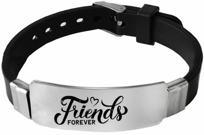 The Men Gift Metal, Rubber Bracelet