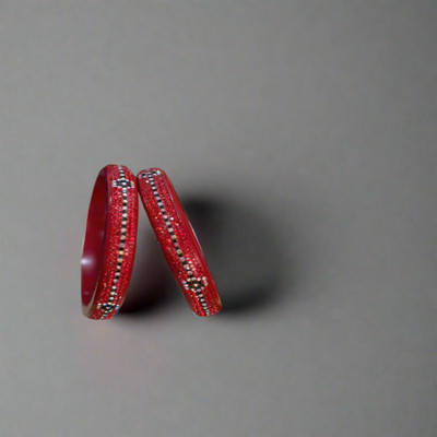 gaonkasaman Lac Bangle Set(Pack of 2)