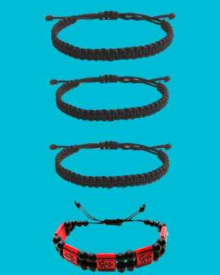 KINGSTYLEIMPEX Dori Charm Bracelet(Pack of 4)