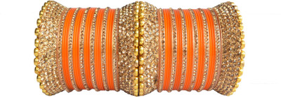 Nexteesh Plastic Gold-plated Bangle Set(Pack of 26)