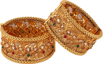 SARAF RS JEWELLERY Alloy Gold-plated Kada