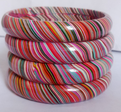 Lahti wala lac Lac Bangle Set(Pack of 4)