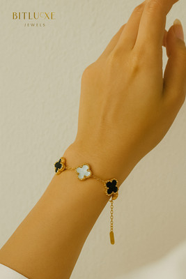 blingjewels Stainless Steel Gold-plated Bracelet