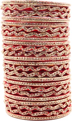 Riwaaj Lahthi Muzaffarpur Lac Bangle Set(Pack of 24)