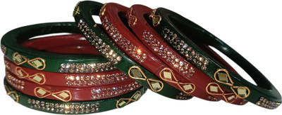 Suhag Lac Bangle(Pack of 8)