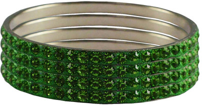Vidhya Kangan Brass Bangle Set(Pack of 4)