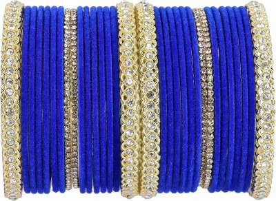 LAVAZZA Metal Zircon Bangle Set(Pack of 32)